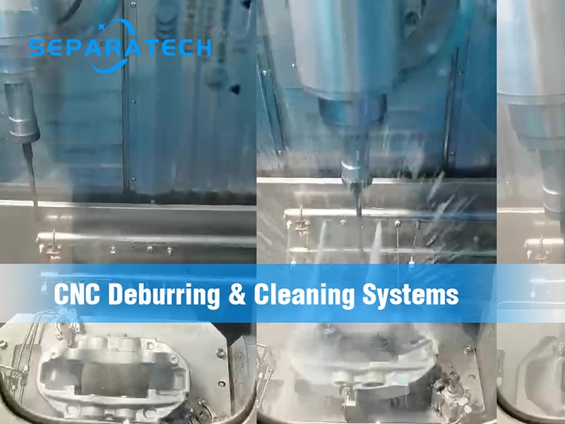 CNC Deburring & Cleaning System