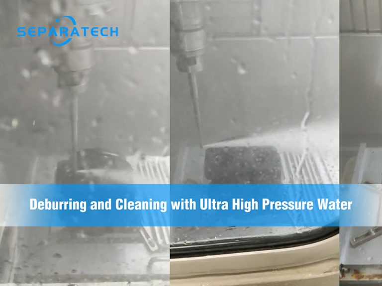 Deburring and Cleaning with Ultra High Pressure Water